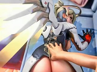 PornHub Sex Video - Try Not To Cum Challenge With Overwatch Mercy